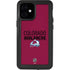 NHL Colorado Avalanche Lineup iPhone 12 Mini Waterproof Case