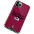 NHL Colorado Avalanche Lineup iPhone 12 Pro Clear Case