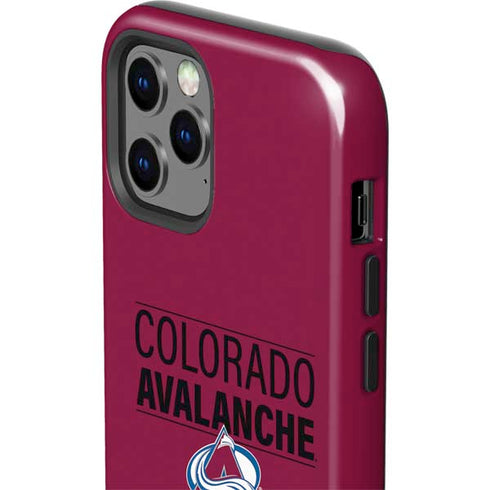 NHL Colorado Avalanche Lineup iPhone 12 Pro Impact Case