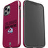 NHL Colorado Avalanche Lineup iPhone 12 Pro Impact Case
