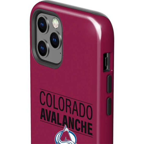 NHL Colorado Avalanche Lineup iPhone 12 Pro Max Impact Case