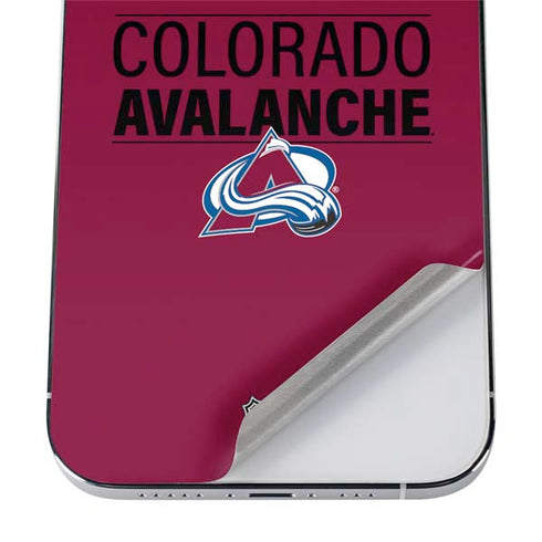 NHL Colorado Avalanche Lineup iPhone 12 Pro Skin