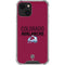 NHL Colorado Avalanche Lineup iPhone 13 Clear Case