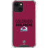NHL Colorado Avalanche Lineup iPhone 13 Mini Clear Case