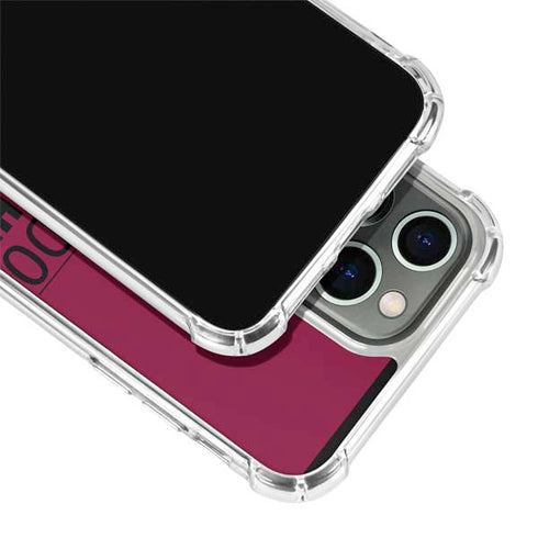 NHL Colorado Avalanche Lineup iPhone 13 Pro Clear Case