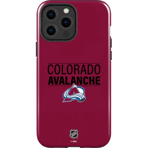NHL Colorado Avalanche Lineup iPhone 13 Pro Max Impact Case