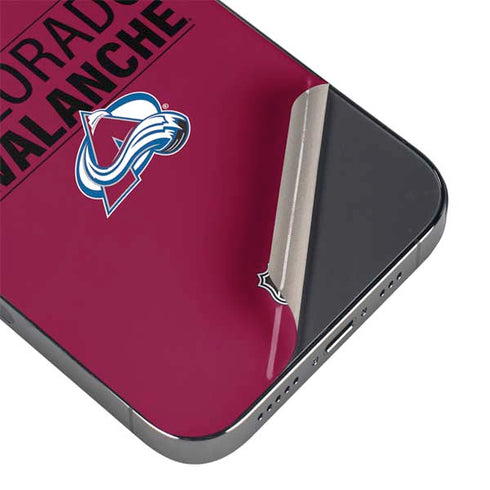 NHL Colorado Avalanche Lineup iPhone 13 Pro Max Skin