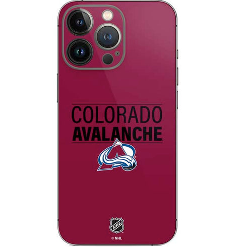 NHL Colorado Avalanche Lineup iPhone 13 Pro Skin