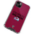 NHL Colorado Avalanche Lineup iPhone 14 Clear Case
