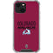NHL Colorado Avalanche Lineup iPhone 14 Plus Clear Case