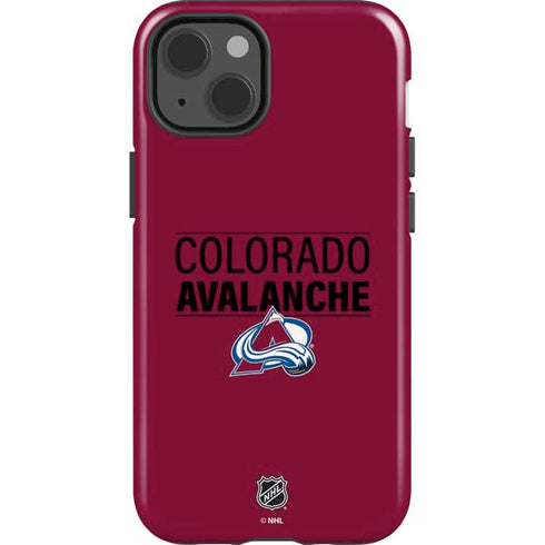 NHL Colorado Avalanche Lineup iPhone 15 Impact Case