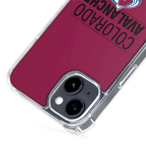 NHL Colorado Avalanche Lineup iPhone 14 Plus MagSafe Case