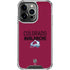 NHL Colorado Avalanche Lineup iPhone 15 Pro Clear Case