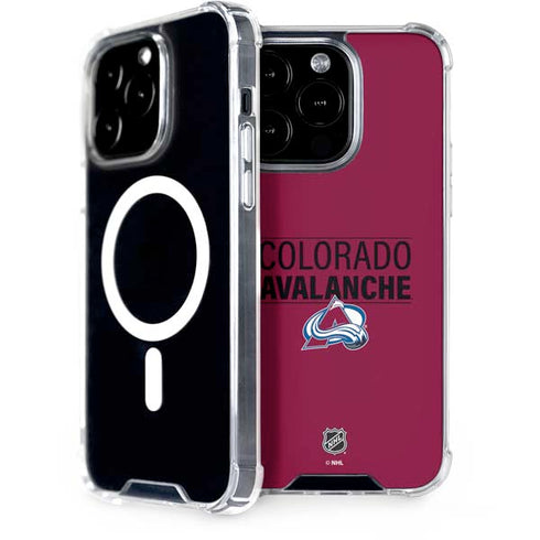 NHL Colorado Avalanche Lineup iPhone 15 Pro MagSafe Case