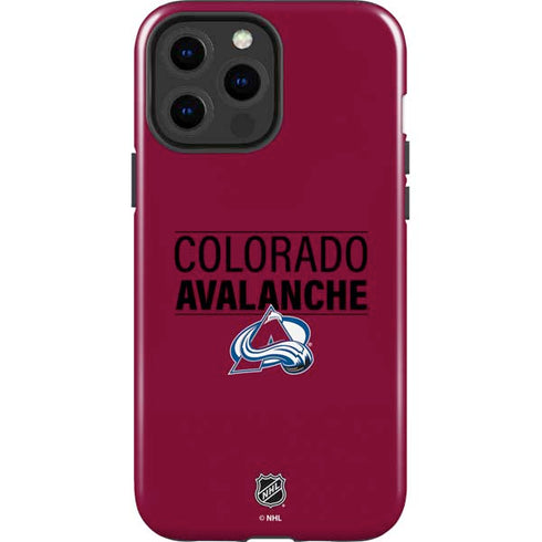 NHL Colorado Avalanche Lineup iPhone 15 Pro Max Impact Case