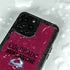 NHL Colorado Avalanche Lineup iPhone 14 Pro Max Waterproof Case