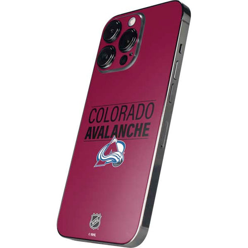 NHL Colorado Avalanche Lineup iPhone 15 Pro Skin