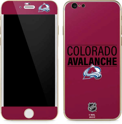 NHL Colorado Avalanche Lineup iPhone 6/6s Skin