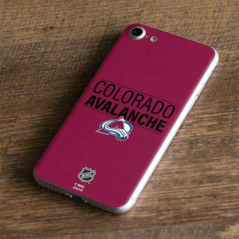 NHL Colorado Avalanche Lineup iPhone 7 Skin