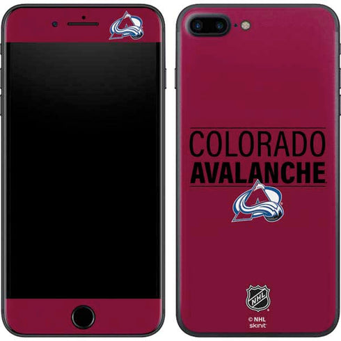 NHL Colorado Avalanche Lineup iPhone 8 Plus Skin