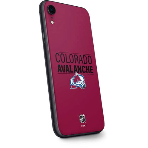 NHL Colorado Avalanche Lineup iPhone XR Skin