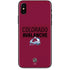 NHL Colorado Avalanche Lineup iPhone XS Max Skin