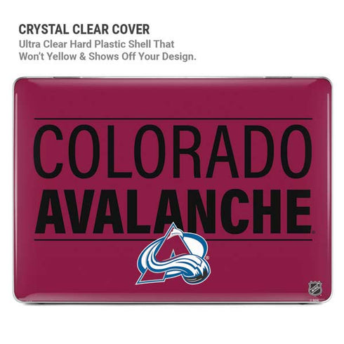 NHL Colorado Avalanche Lineup MacBook Pro 15in (2016-19) Case plus Skin