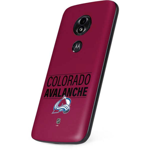 NHL Colorado Avalanche Lineup Moto E5 Play Skin