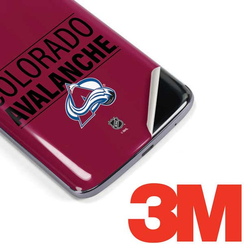 NHL Colorado Avalanche Lineup Moto E5 Plus Skin