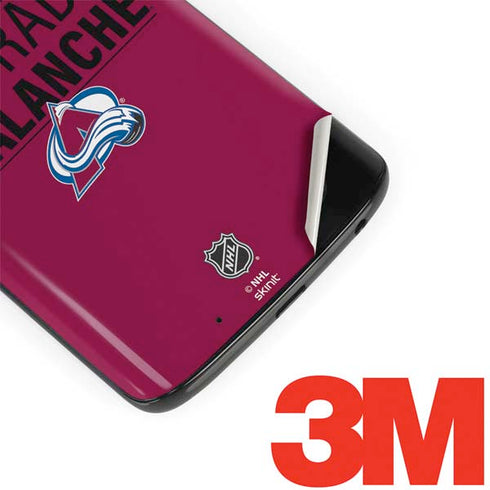 NHL Colorado Avalanche Lineup Moto G6 Skin