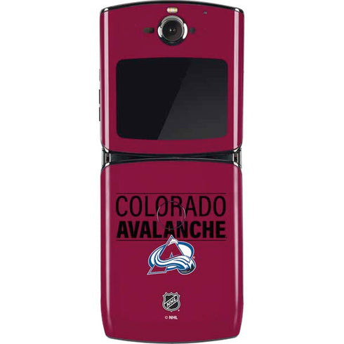 NHL Colorado Avalanche Lineup Motorola RAZR Skin