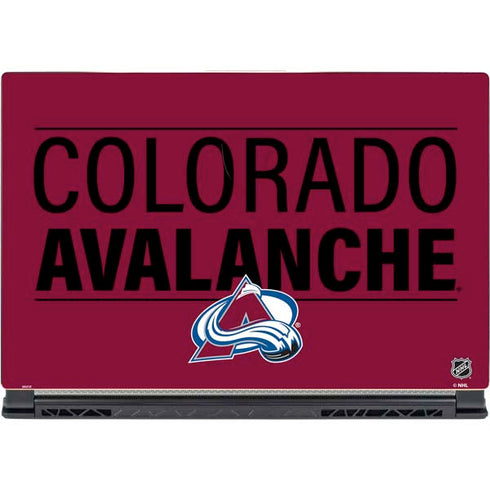 NHL Colorado Avalanche Lineup MSI GS65 Stealth Laptop Skin