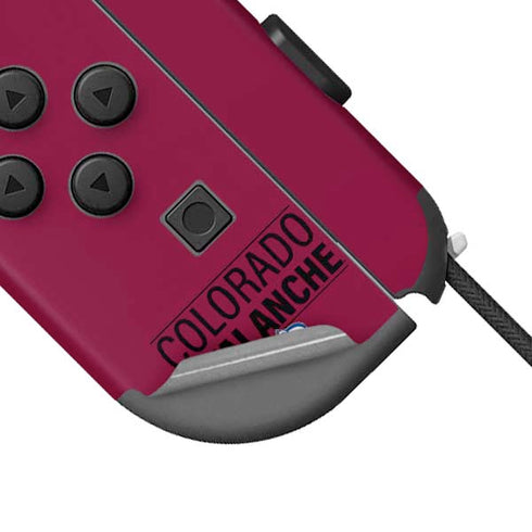 NHL Colorado Avalanche Lineup Nintendo Joy-Con (L/R) Controller Skin