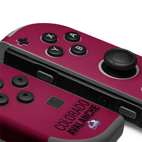 NHL Colorado Avalanche Lineup Nintendo Joy-Con (L/R) Controller Skin