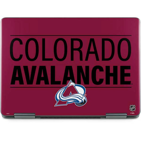 NHL Colorado Avalanche Lineup Notebook 9 Pro 13in (2017) Skin