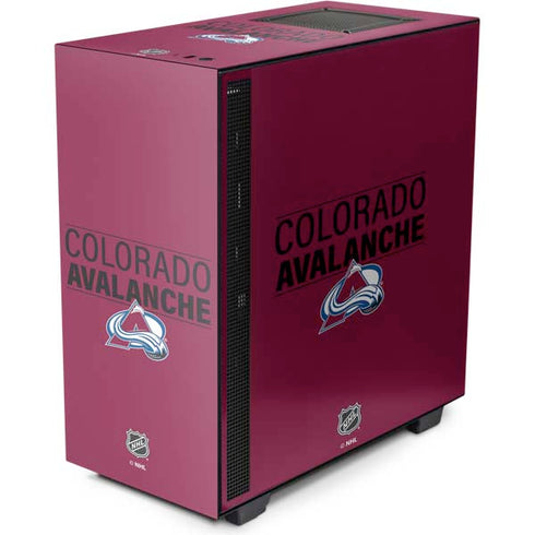 NHL Colorado Avalanche Lineup NZXT H510 Compact ATX Mid-Tower Case Skin
