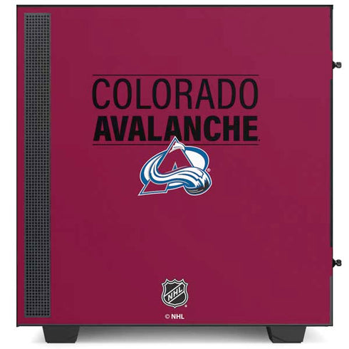 NHL Colorado Avalanche Lineup NZXT H510 Compact ATX Mid-Tower Case Skin