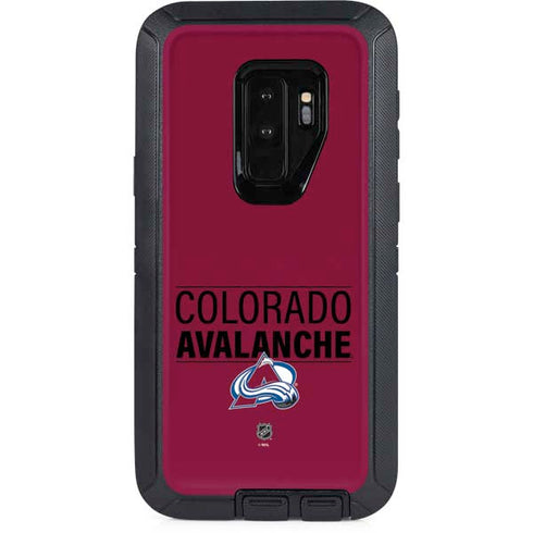 NHL Colorado Avalanche Lineup Otterbox Defender Galaxy Skin