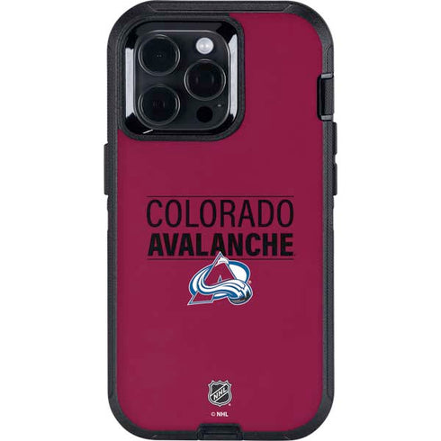 NHL Colorado Avalanche Lineup Otterbox Defender iPhone Skin