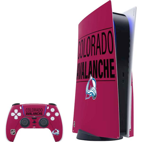 NHL Colorado Avalanche Lineup PS5 Bundle Skin