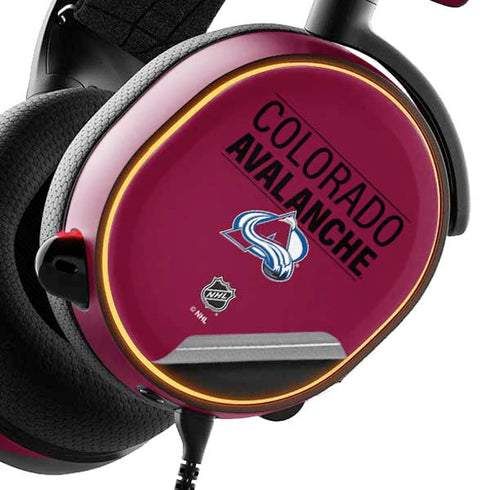 NHL Colorado Avalanche Lineup SteelSeries Arctis 5 Skin