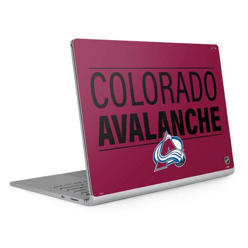 NHL Colorado Avalanche Lineup Surface Book 2 15in Skin