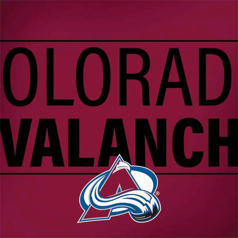 NHL Colorado Avalanche Lineup Surface Book 2 15in Skin