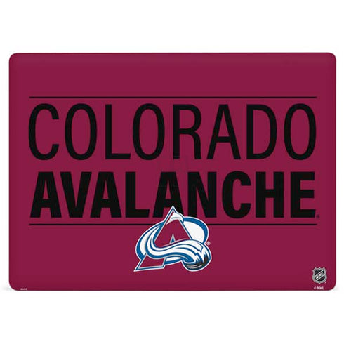 NHL Colorado Avalanche Lineup Surface Laptop 2 Skin