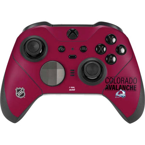 NHL Colorado Avalanche Lineup Xbox Elite Wireless Controller Series 2 Skin