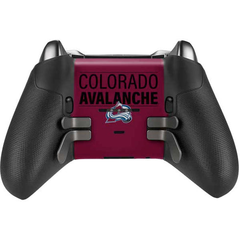 NHL Colorado Avalanche Lineup Xbox Elite Wireless Controller Series 2 Skin
