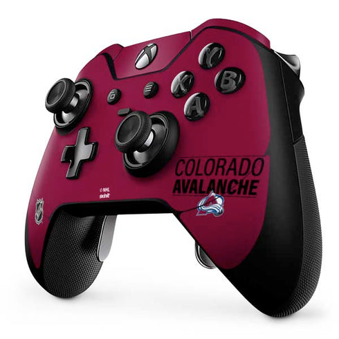 NHL Colorado Avalanche Lineup Xbox One Elite Controller Skin