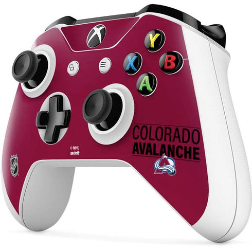 NHL Colorado Avalanche Lineup Xbox One S Controller Skin