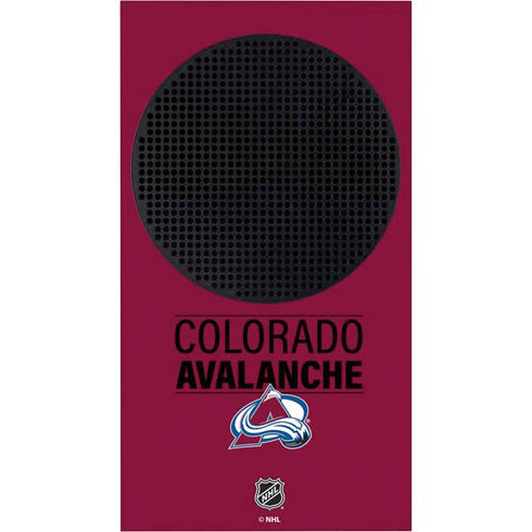 NHL Colorado Avalanche Lineup Xbox Series S Console Skin