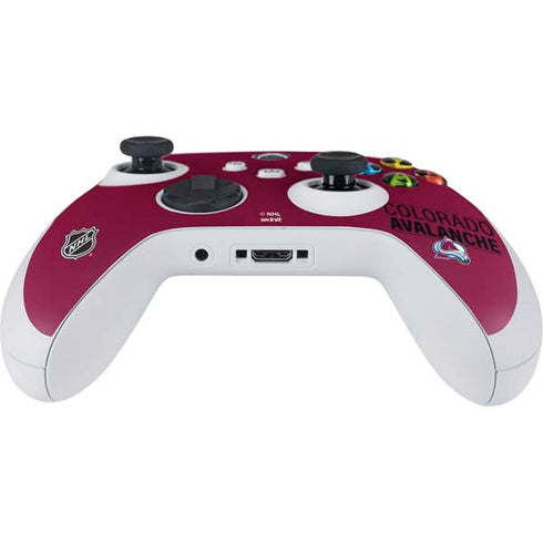 NHL Colorado Avalanche Lineup Xbox Series S Controller Skin